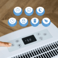 Helthome Smart Air 16L Luchtontvochtiger bedieningspaneel