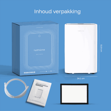 Helthome Smart Air 25L Wat zit er in de doos?