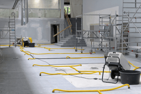 Dantherm Porta-Dry 800 applicatie
