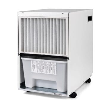 Wood's SW59 Luchtontvochtiger achterzijde