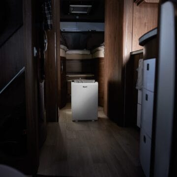 Wood's WDD90 Adsorptie luchtontvochtiger in de berging