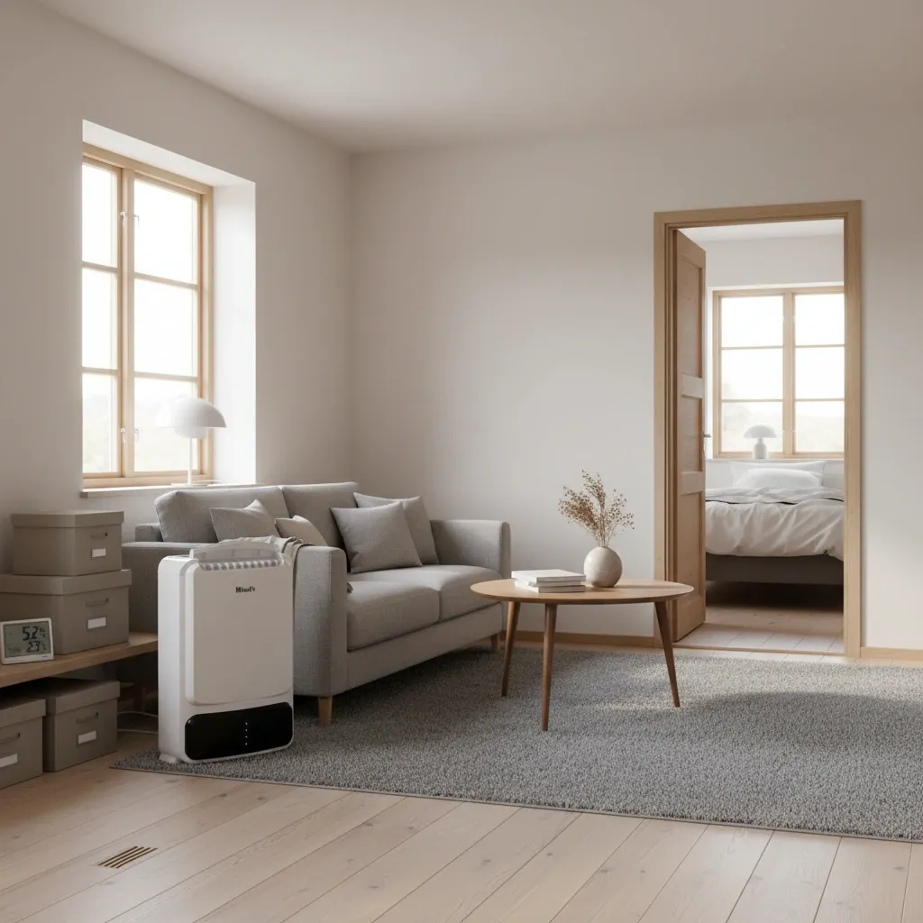 Voorkom vocht en muffe geur in vakantiehuis met ontvochtiger