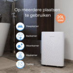 Helthome Smart Air 20L Luchtontvochtiger