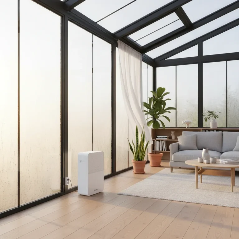Serre of tuinkamer: condens op glas zonder comfortverlies